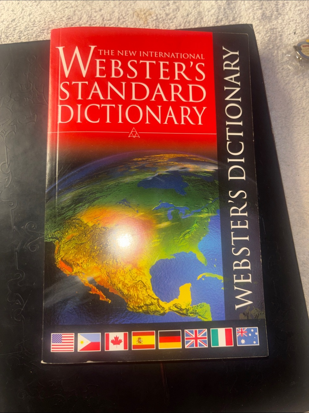 Standard Dictionary Hardcover Notebook - Red Cover